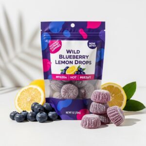 Wild Blueberry Lemon Drops
