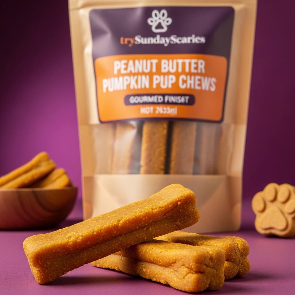 Peanut Butter Pumpkin Pup Chews - Image 2